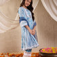 Girls Floral Printed Regular Kurta with Pyjamas & With Dupatta