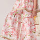 Girls Floral Printed Regular Kurta with Sharara & With Dupatta
