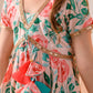 Girls Floral Printed Regular Pure Cotton Kurta with Sharara & Dupatta
