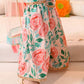 Girls Floral Printed Regular Pure Cotton Kurta with Sharara & Dupatta