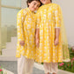Girls Floral Printed Regular Pure Cotton Kurta with Trousers & Dupatta
