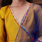 Girls Gotta Patti Angrakha Kurta & Salwar With Dupatta