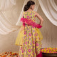 Girls Printed Gotta Patti Cotton Ready to Wear Lehenga & Blouse With Dupatta