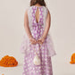 Girls Printed Gotta Patti Ready to Wear Lehenga Choli With Dupatta