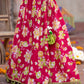 Girls Printed Ready to Wear Lehenga & Blouse With Dupatta