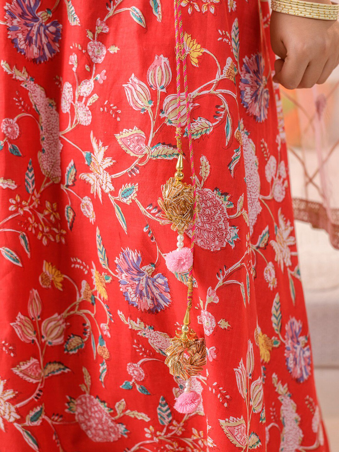 Girls Printed Ready to Wear Lehenga & Blouse With Dupatta