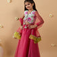 Girls Printed Ready to Wear Lehenga & Blouse With Dupatta