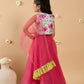Girls Printed Ready to Wear Lehenga & Blouse With Dupatta