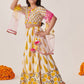 Girls Printed Ready to Wear Lehenga & Blouse With Dupatta
