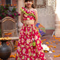 Girls Printed Ready to Wear Lehenga & Blouse With Dupatta