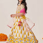 Girls Printed Ready to Wear Lehenga & Blouse With Dupatta