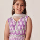 Girls Printed Ready to Wear Lehenga Choli With Dupatta