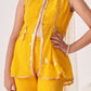 Girls Printed Regular Sequinned Kurta Sharara With Dupatta