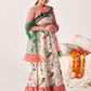 Girls Printed Thread Work Ready to Wear Lehenga Choli With Dupatta