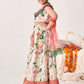 Girls Printed Thread Work Ready to Wear Lehenga Choli With Dupatta
