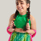 Girls Ready to Wear Shirt Collar Printed Lehenga & Blouse With Dupatta