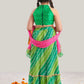 Girls Ready to Wear Shirt Collar Printed Lehenga & Blouse With Dupatta