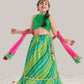 Girls Ready to Wear Shirt Collar Printed Lehenga & Blouse With Dupatta