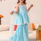 Girls Regular Pure Cotton Kurti & Sharara With Dupatta