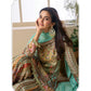 Sea Green Heavy Embroidered Kurta Sharara Set with Designer Dupatta