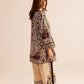 Beige Vintage Ornate Printed Co-Ord Set