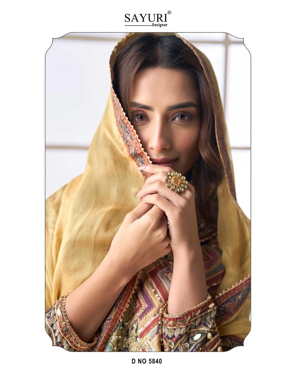 Pastel Multicolor Printed Kurta Sharara Suit with Elegant Dupatta