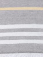 Arrabi Set Of 2 Women Blue & Grey Cotton Stole - Image 7