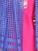 Dupatta Bazaar Blue Stole - Image 2