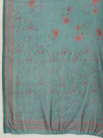 House of Pataudi Women Blue Printed Lehenga Choli - Image 4