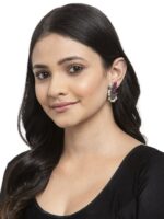 PANASH Silver-Plated & Pink Animal Shaped Studs - Image 4