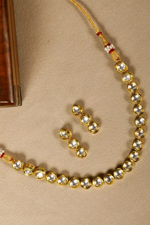 Priyaasi Gold-Plated Kundan Studded Jewellery Set