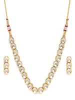 Priyaasi Gold-Plated Kundan Studded Jewellery Set - Image 2