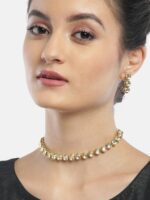 Priyaasi Gold-Plated Kundan Studded Jewellery Set - Image 5
