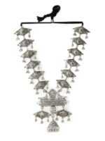 Rubans Silver-Plated Oxidised Necklace - Image 3