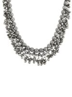 TEEJH Oxidized Silver-Plated Oxidised Necklace - Image 2