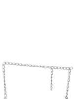 TEEJH Silver German Silver Silver-Plated Oxidised Necklace - Image 4