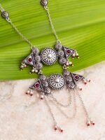 Voylla Silver-Plated Handcrafted Necklace