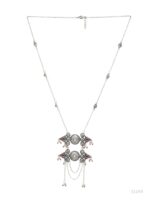Voylla Silver-Plated Handcrafted Necklace - Image 3