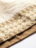 W Women Beige Printed Maxi Flared Skirt - Image 7