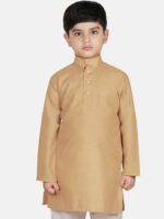 SG YUVRAJ Boys Beige Kurta