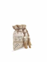 MASQ Women Beige & Gold-Toned Embellished Potli - Image 3