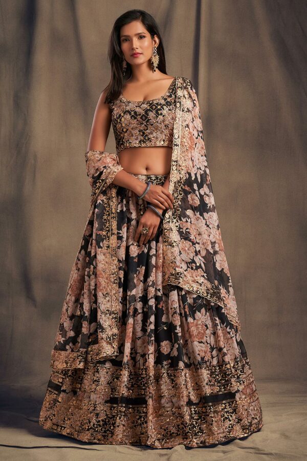 Black Lehenga