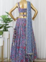 Vishakha Grey Handwork Lehenga - Image 7