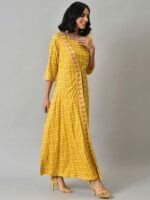 W Printed Basic Jumpsuit - Image 3