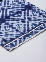 Libas Women Blue Bandhani Printed Pure Cotton Kurta with Palazzos & Dupatta - Image 8