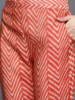 Libas Women Floral Printed Kurta with Trousers & With Dupatta - Image 3
