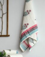 Elegant Hand Block Print Towel