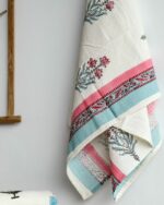 Elegant Hand Block Print Towel - Image 2