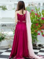 Lavanya The Label Women Anarkali Kurta With Dupatta - Image 4