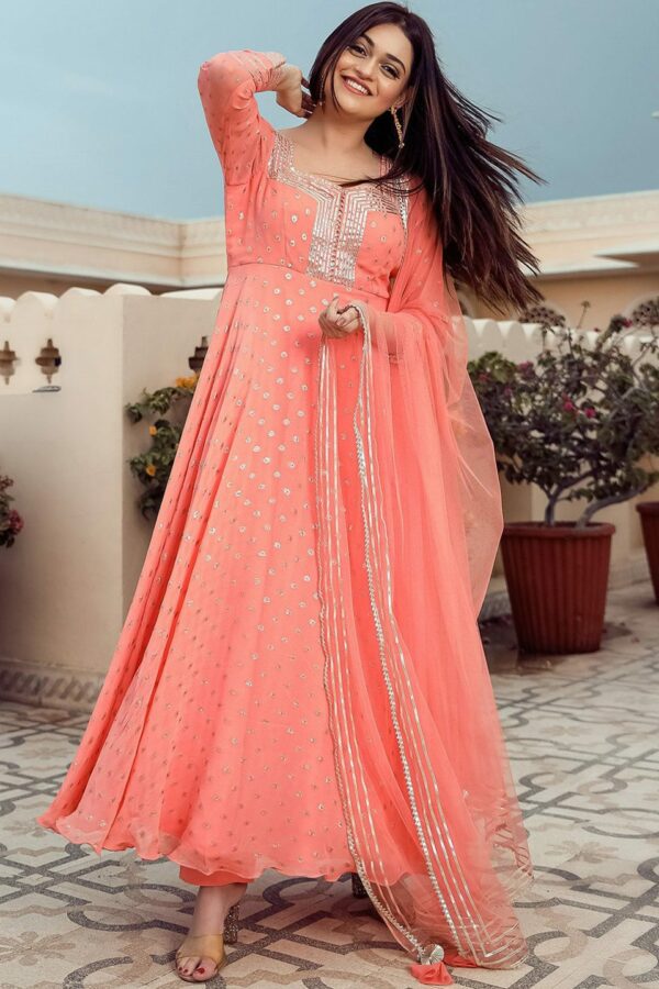 Lavanya The Label Ethnic Motifs Printed Kurta with Cotton Trousers & Dupatta